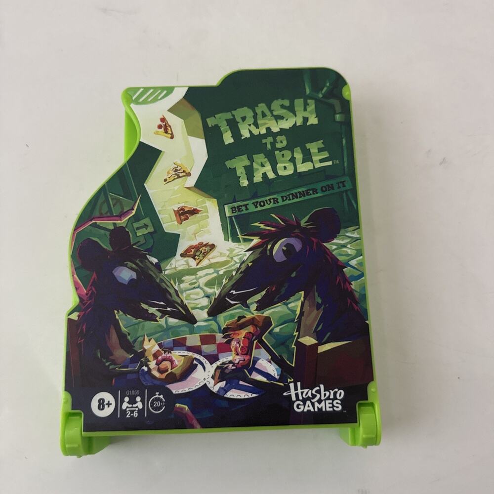 Trash to Table Board Game Hasbro Games Fun Toys Game Family Kids NEW